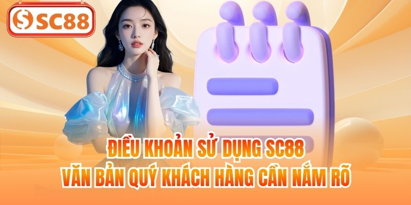 Điều khoản sử dụng SC88 - văn bản quý khách hàng cần nắm rõ