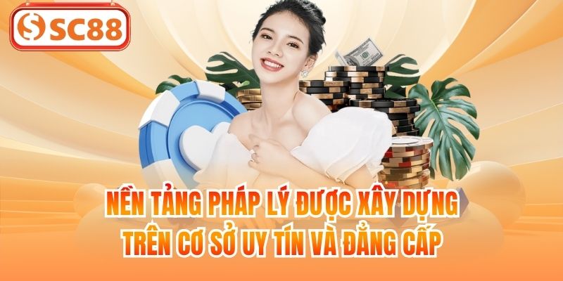Nền tảng pháp lý được xây dựng trên cơ sở uy tín và đẳng cấp
