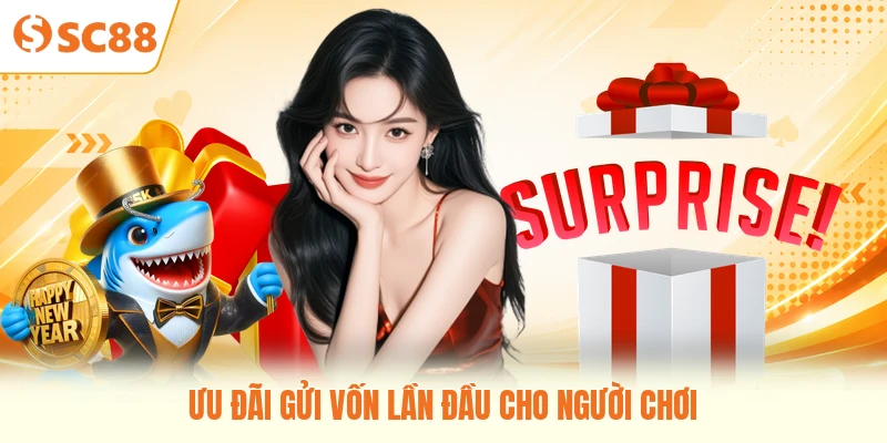 Ưu đãi gửi vốn lần đầu cho người chơi
